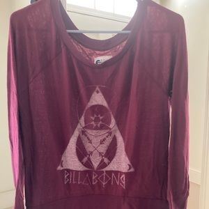 Billabong long sleeve shirt